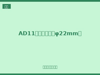 AD11系列蜂鸣器（φ22mm）