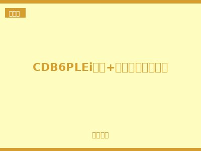 CDB6PLEi相线+中性线漏电断路器