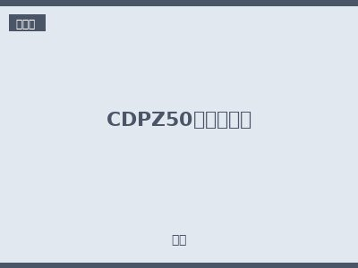 CDPZ50配电照明箱