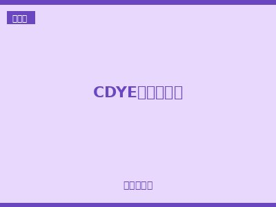 CDYE电涌保护器