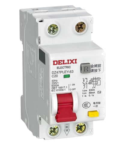 DZ47PLEY-63 2P C16A 30mA