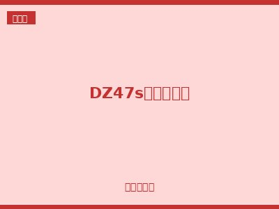 DZ47s小型断路器