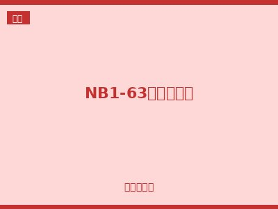 NB1-63直流断路器