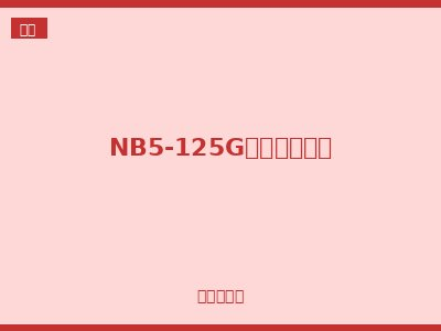 NB5-125G大电流断路器