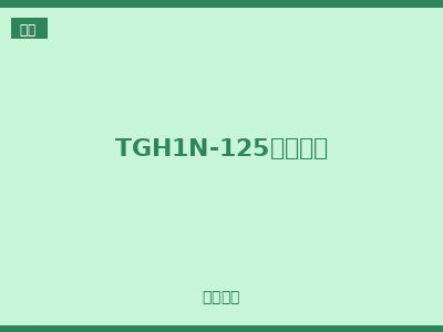 TGH1N-125隔离开关
