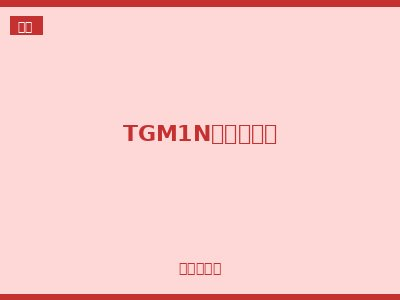TGM1N塑壳断路器