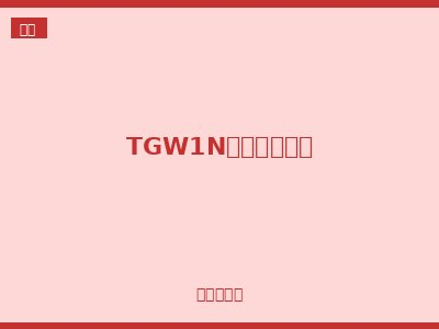 TGW1N万能式断路器